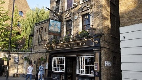 The Prospect of Whitby, klassisk pub i östra London