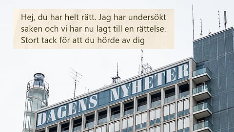 DN rättar uppgift om "650 utvisade vårdanställda" – efter mejl från Riks