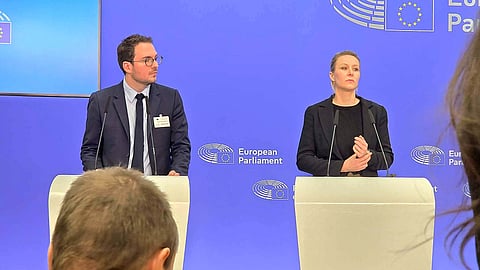 Med anledning av tankesmedjan New Directions nya rapport om förekomsten av no-go-zoner i Europa hölls idag en presskonferens i EU-parlamentet.