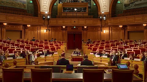 KU-utfrågning i riksdagen.