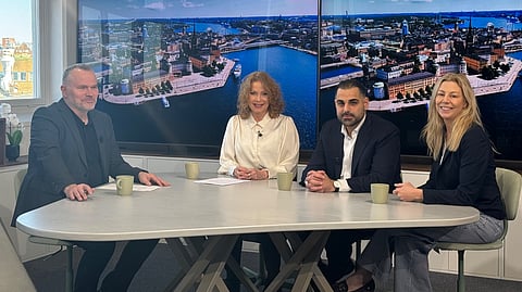 Richard Sörman intervjuar Marléne Lund Kopparklint (SD), Arin Karapet (SD) och Linda Lindberg (SD).