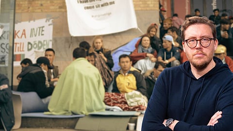 "Ensamkommande flyktingbarn" förnedrade hjälplösa äldre