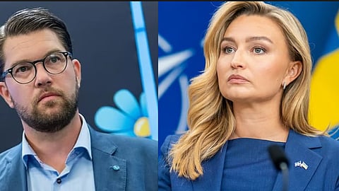 Ebba Busch till angrepp mot Jimmie Åkesson: "Jobbar inte lika mycket som jag"