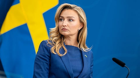 Kristdemokraternas partiledare Ebba Busch