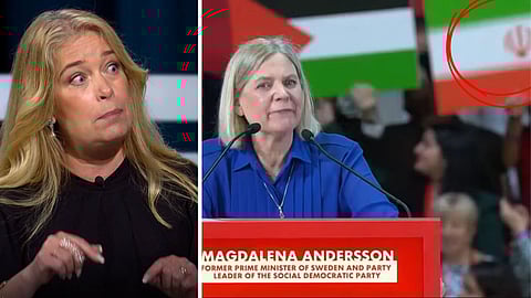 Annika Strandhäll (S) och Magdalena Andersson (S).