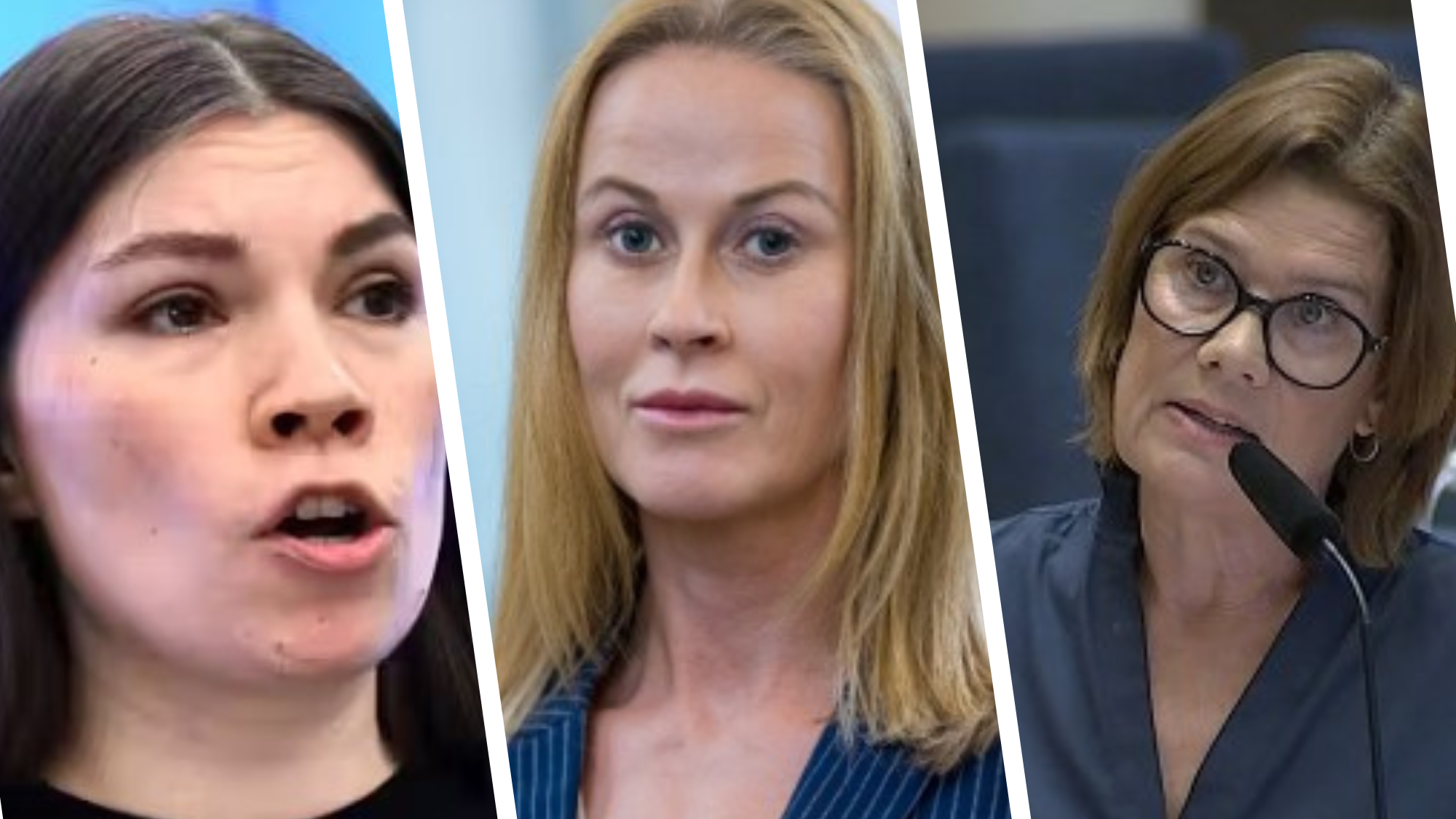 Annika Hirvonen (MP) och de ur SD uteslutna Katja Nyberg och Elsa Widding röstade tillsammans för fler nya medborgarskap.