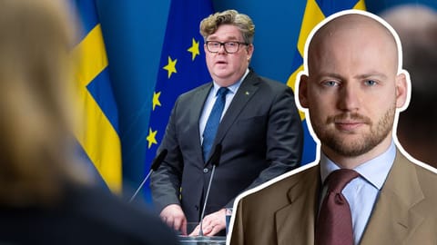 Justitieminister Gunnar Strömmer (M).