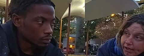 Influencer lurar hemlös kvinna till dyr middag – lämnar henne med notan