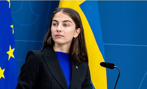 Klimat- och miljöminister Romina Pourmokhtari (L).