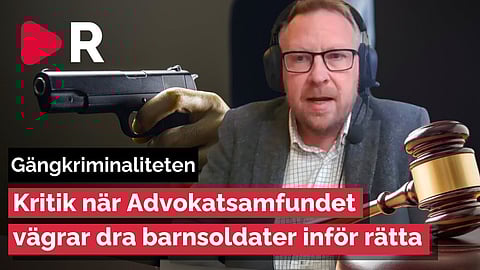 Polisen slår larm om barnsoldater – M-toppen kritisk mot Advokatsamfundet