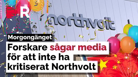 Morgongänget: Forskare sågar media för att inte kritiserat Northvolt