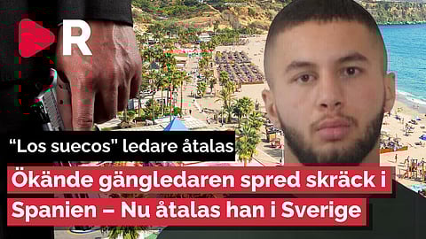 Gängledaren för ökända "Los suecos" i Spanien åtalas i Sverige