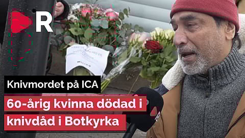 Knivman dödade 60-årig kvinna – Botkyrka i sorg