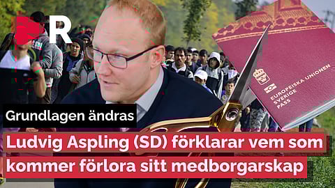 Riks Live: Ludvig Aspling förklarar: vems medborgarskap kommer klippas?