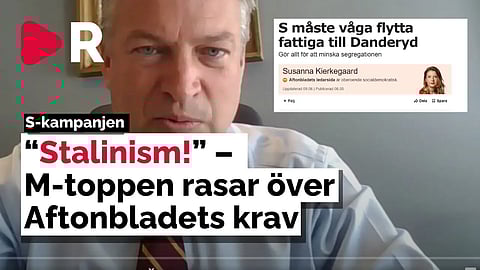 M-toppen Daniel Källenfors rasar på Aftonbladets krav