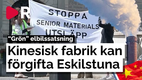Klimatvänlig batterifabrik ska släppa ut giftig gas i Eskilstuna