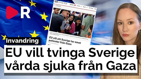 EU begär att Sverige flyger hit och vårdar sjuka från Gaza