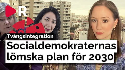 Socialdemokraternas avslöjar sin lömska plan för 2030
