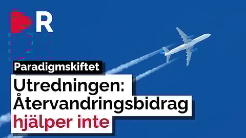 Riks LIVE: Utredningen om återvandringen har kommit – Så dålig är den