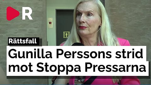 Nu ska striden mellan Gunilla Persson och Stoppa Pressarna avgöras
