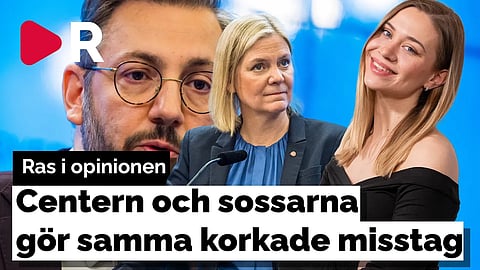 Centerpartier och Socialdemokraterna gör samma korkade misstag