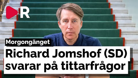 Morgongänget: Richard Jomshof svarar på tittarfrågor