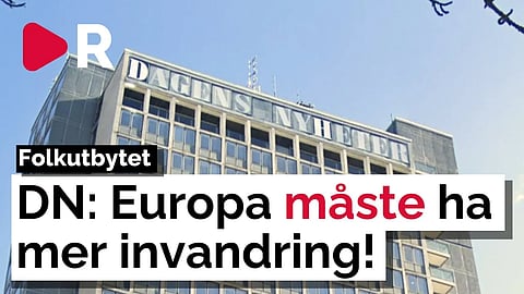 LIVE: Dagens Nyheter kräver mer invandring till Europa