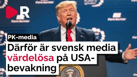 Svensk journalist sågar media: Får inte kritisera vänstern och woke
