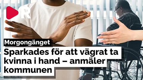 Morgongänget: Muslim vägrade ta i hand – Sparkad direkt