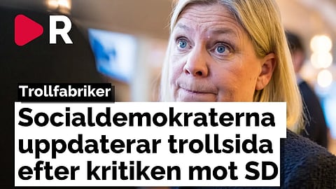 Socialdemokraterna uppdaterar trollsida efter kritiken mot SD