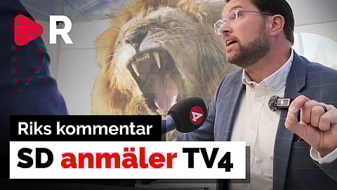 Sverigedemokraterna anmäler TV4 till Granskningsnämnden