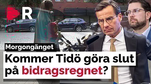 Morgongänget: Kommer Tidö göra slut på bidragsregnet?