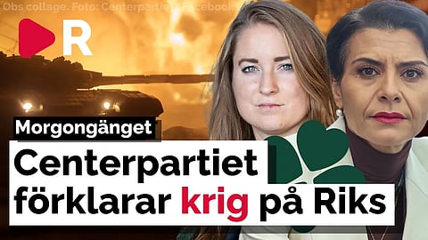 Morgongänget: Centerpartiet förklarar krig på Riks