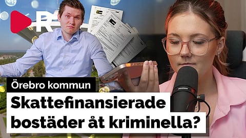 Örebro kommun: skattefinansierade bostäder åt kriminella