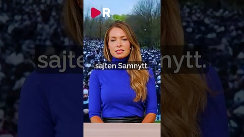 Tusentals muslimer intog park i Malmö – "Allahu akbar"