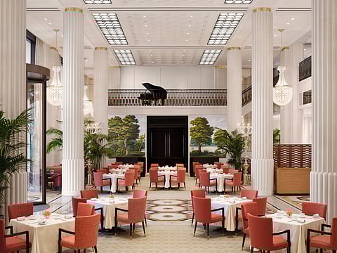 Dining at The Peninsula London