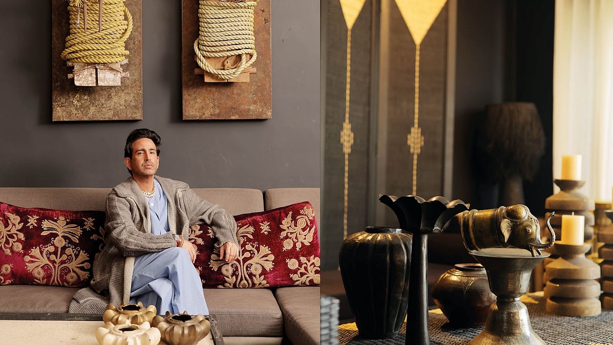 Inside Tahir Sultan's Eclectic Jaipur Home Rooted in Craft and Cultural Memory