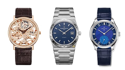 Piaget ; Vacheron Constantin ; Zenith