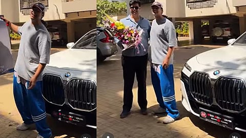 Jubin Nautiyal Buys BMW i7 electric car