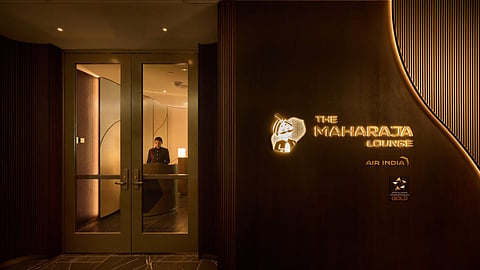 Air India Maharaja Lounge at San Francisco 