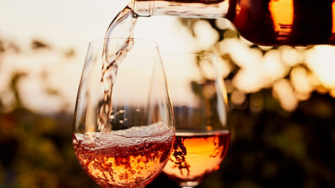 Rosé wine
