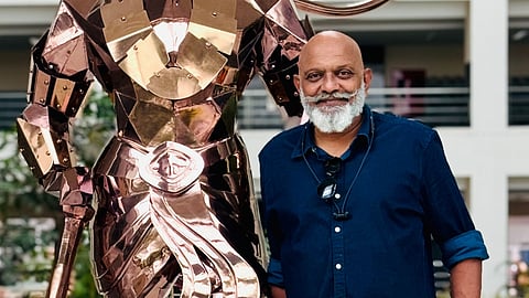 Kalyan S. Rathore's works of Geometry, Sculpture and Public Art