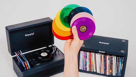 Tiny Vinyl Brings the Classic Vinyl Experience in a Pocket-Sized Format