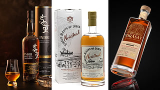 Indri Agneya, Amrut Neidhal and Rampur 1943 Virasat Single Malt Whisky