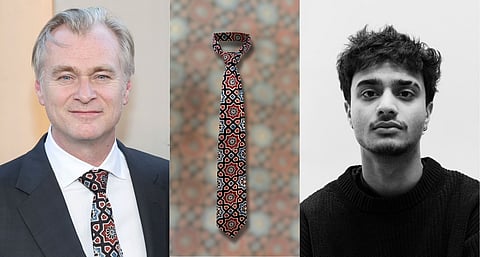 Filmmaker Christopher Nolan designer Aahaan Tandon 