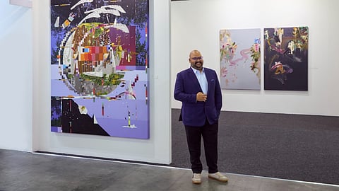 A portrait of Contemporary Now director Ashvin E. Rajagopalan