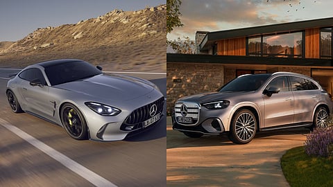 Mercedes-Benz GLC EV and Mercedes-Benz AMG GT 4-Door Coupe