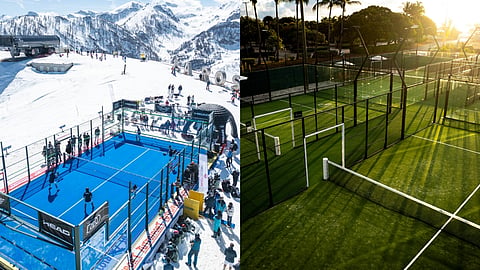 luxury padel courts