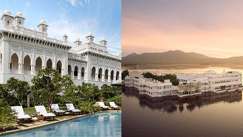 Taj Falaknuma Palace, Hyderabad, and Taj Lake Palace, Udaipur