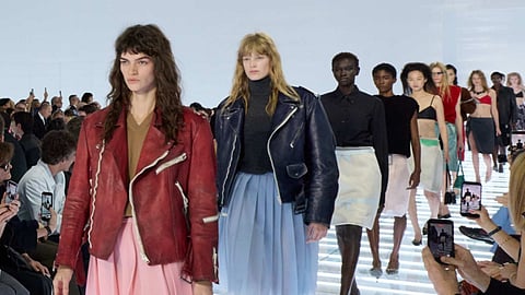 Prada’s SS 2027 skirts reimagine a classic silhouette
